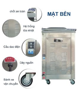 Máy hút chân không công nghiệp có cấu tạo đơn giản
