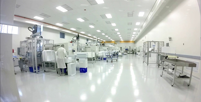 Nhà xưởng sử dụng máy lọc không khí đảm bảo môi trường làm việc